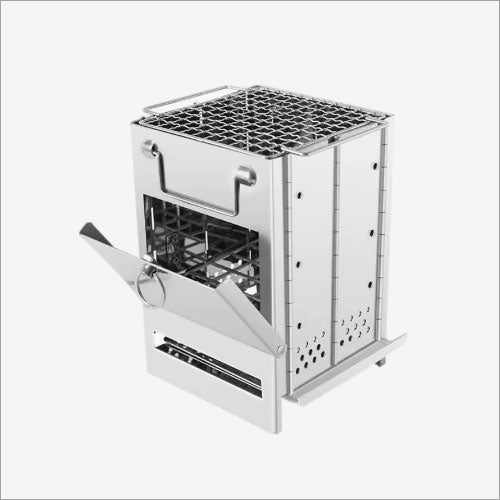 Charcoal grill with lift