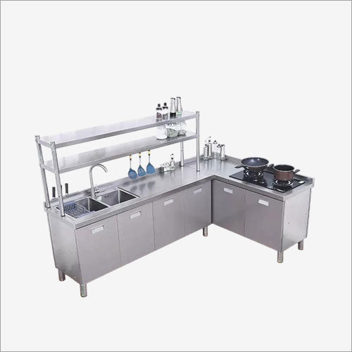 Corner work cabinets