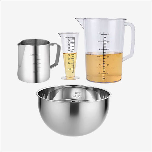 Mixing bowls, measuring cups & whisks