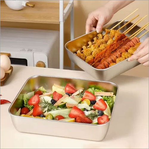 Saladettes with stainless steel lid