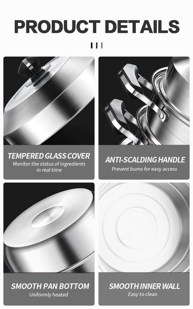 32cm multifunctional integrated pot