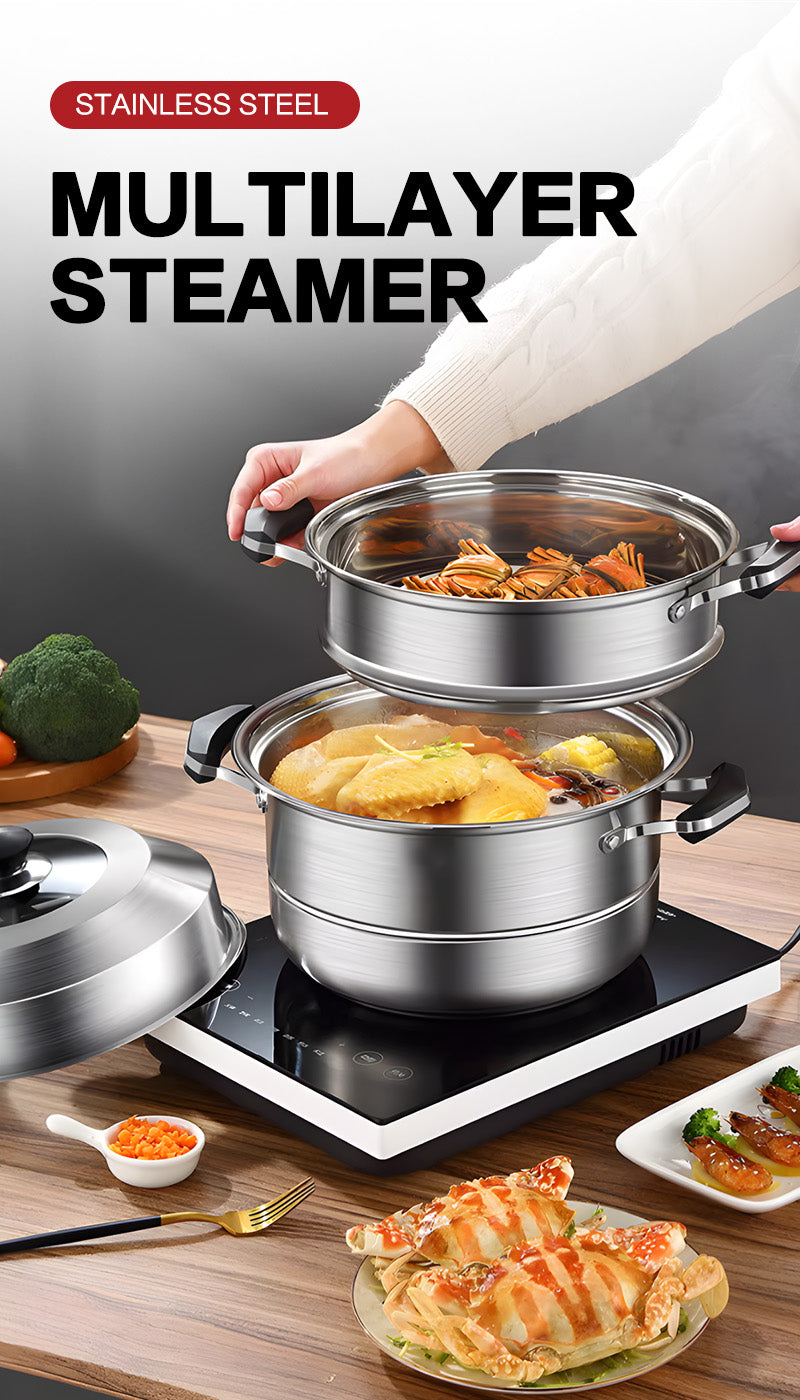 32cm multifunctional integrated pot