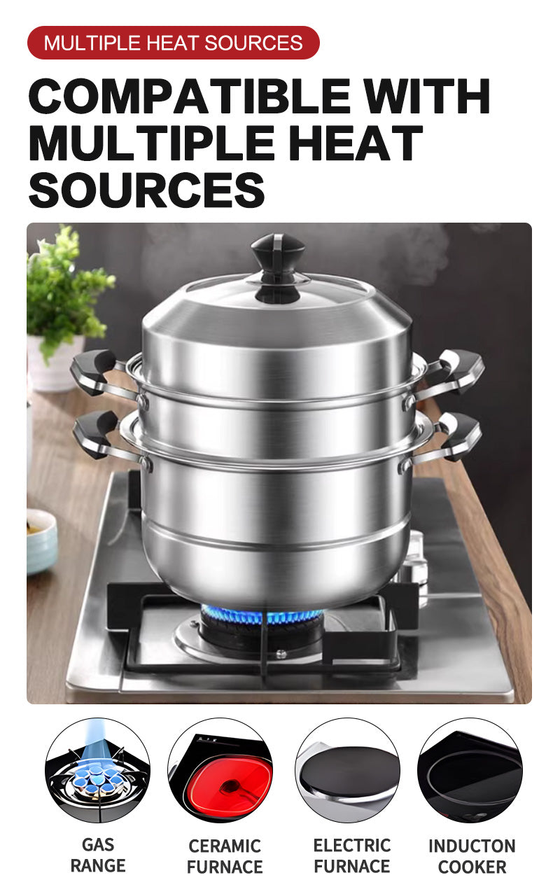 32cm multifunctional integrated pot