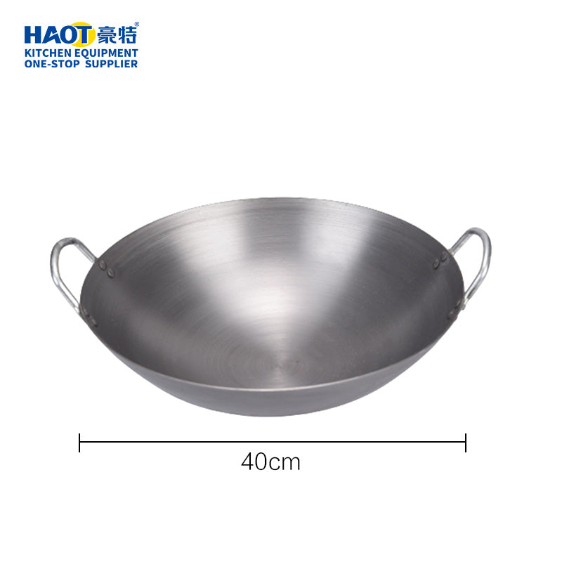 40cm round bottomed wok