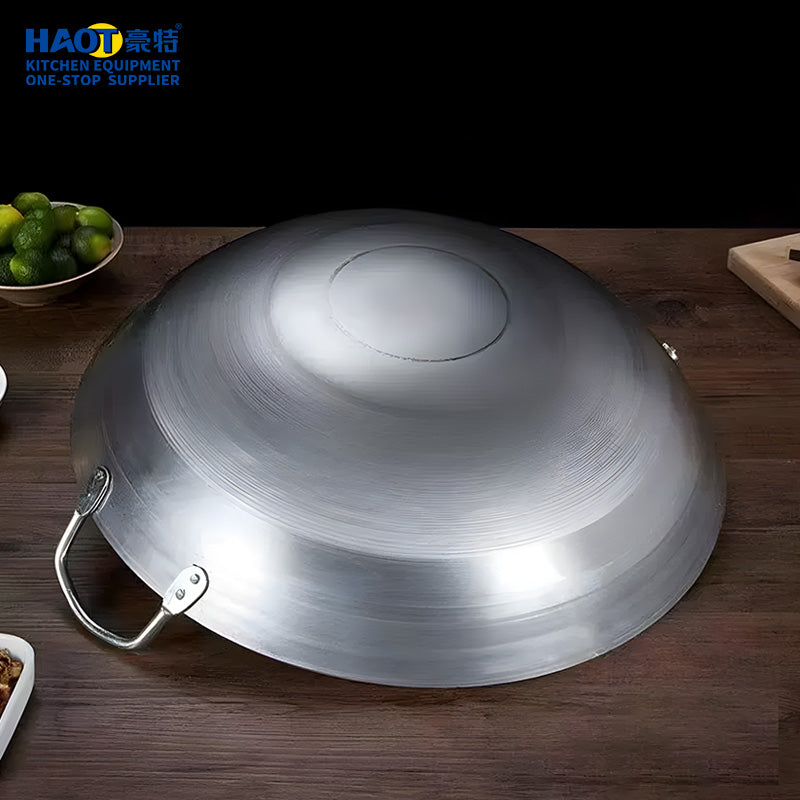 40cm round bottomed wok