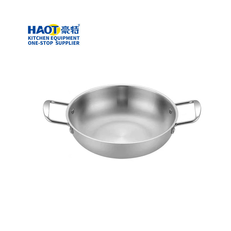 30CM Hot Pot with Steel Handles Whithout Lid