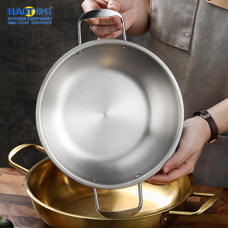 30CM Hot Pot with Steel Handles Whithout Lid