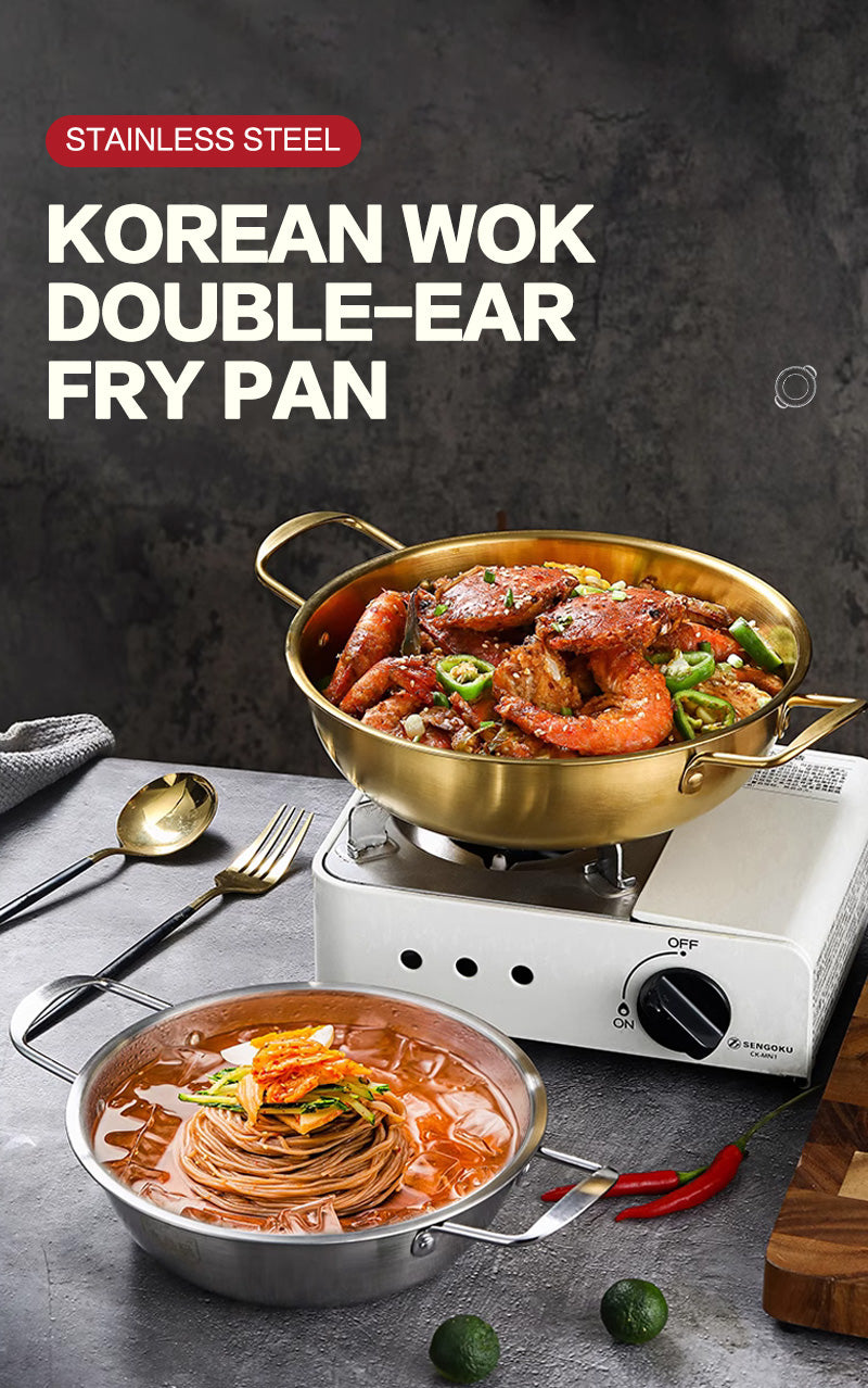 30CM Hot Pot with Steel Handles Whithout Lid