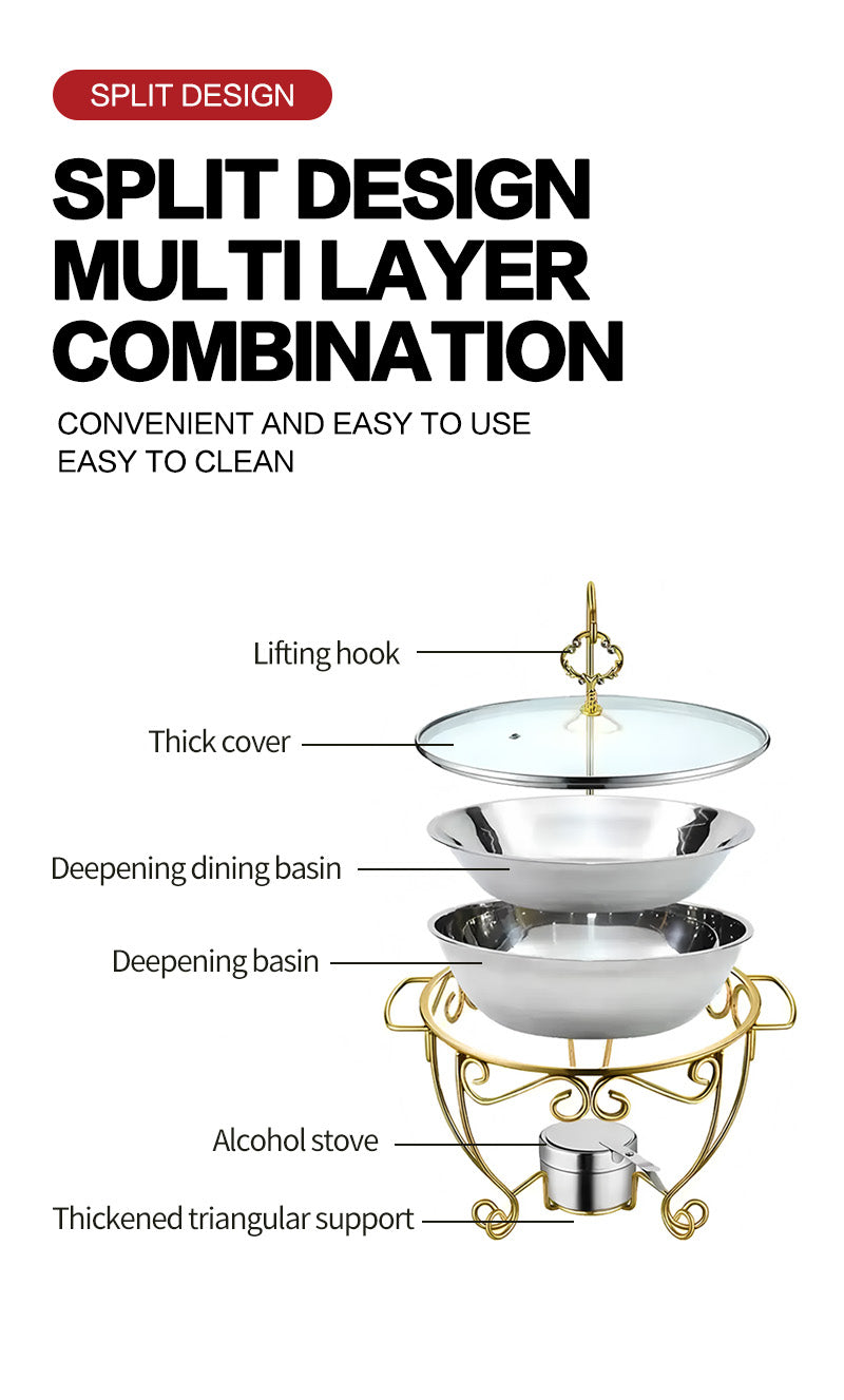 8L flower bud line dining stove hanging stove