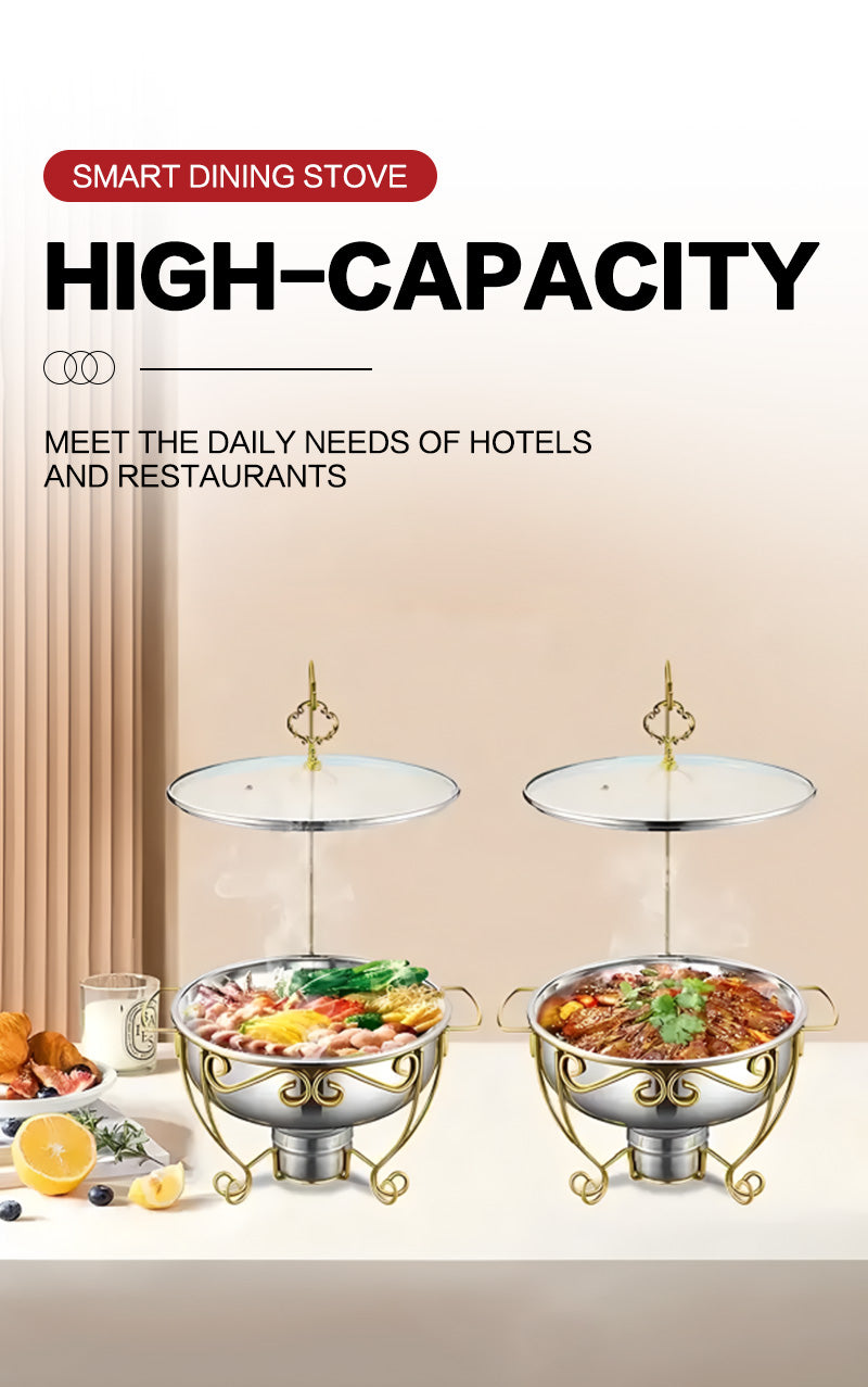 8L flower bud line dining stove hanging stove