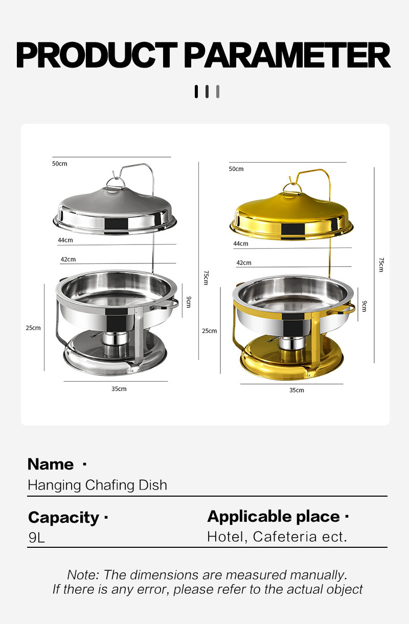 9L golden dining stove hanging stove