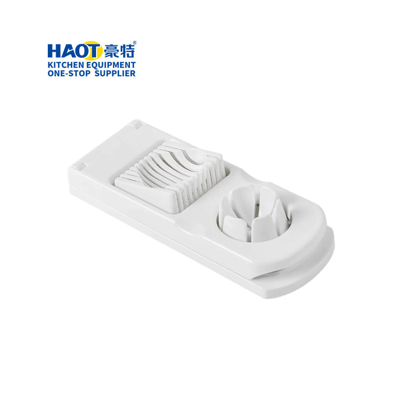 Double headed egg slicer