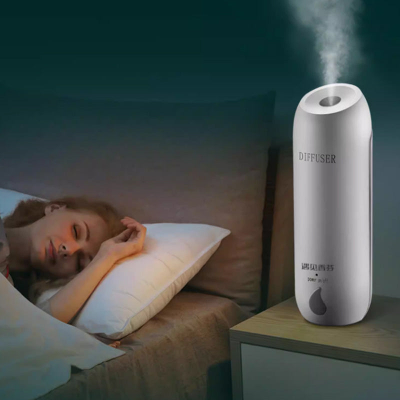 Grey white fragrance sprayer