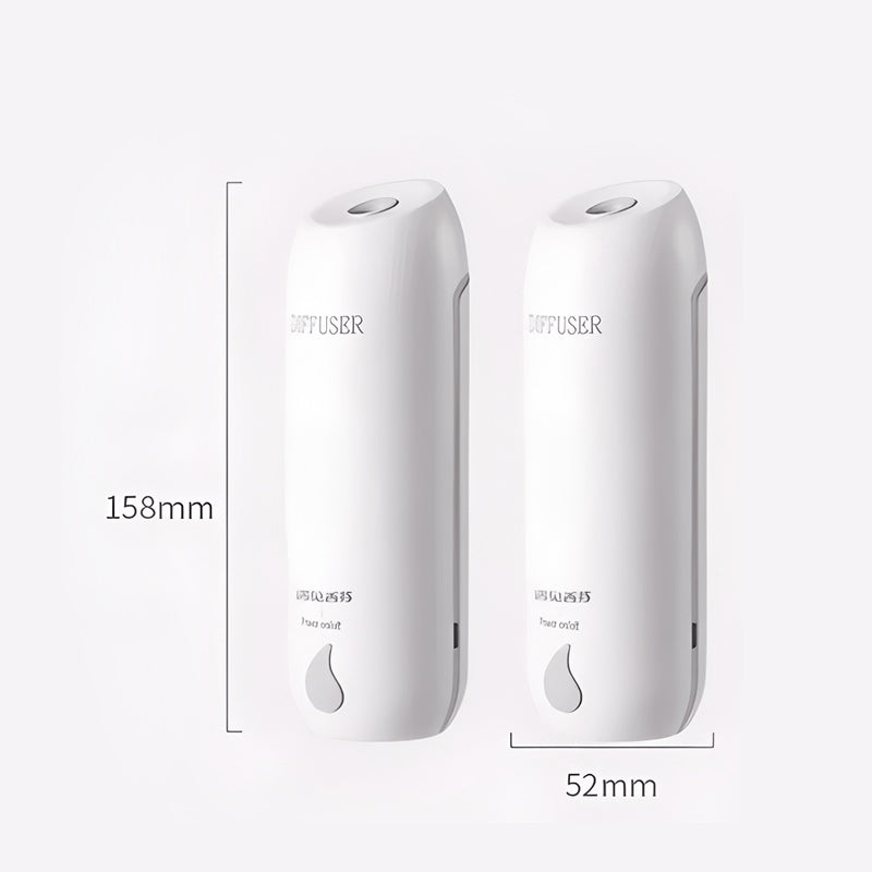 Grey white fragrance sprayer