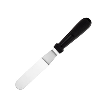 6-inch curved spatula - black