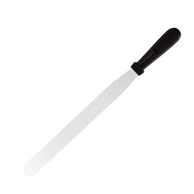12-inch curved spatula - black