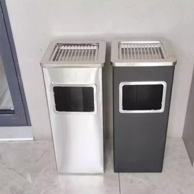 Square Lige Stainless Steel Floor Ashtray