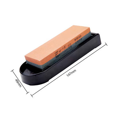 White steel jade anti slip sharpening stone (oilstone) MDS-2