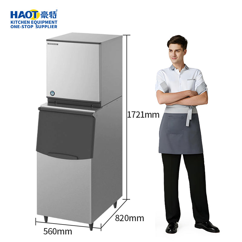 265kg/24H High output Ice Machine for Cold Drink Shop