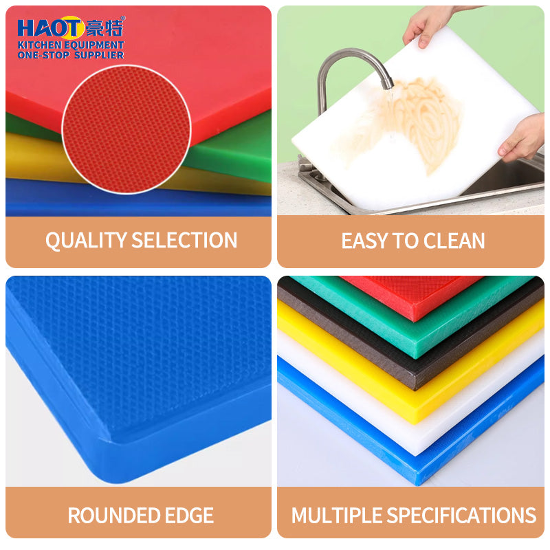 White plastic cutting board(square)