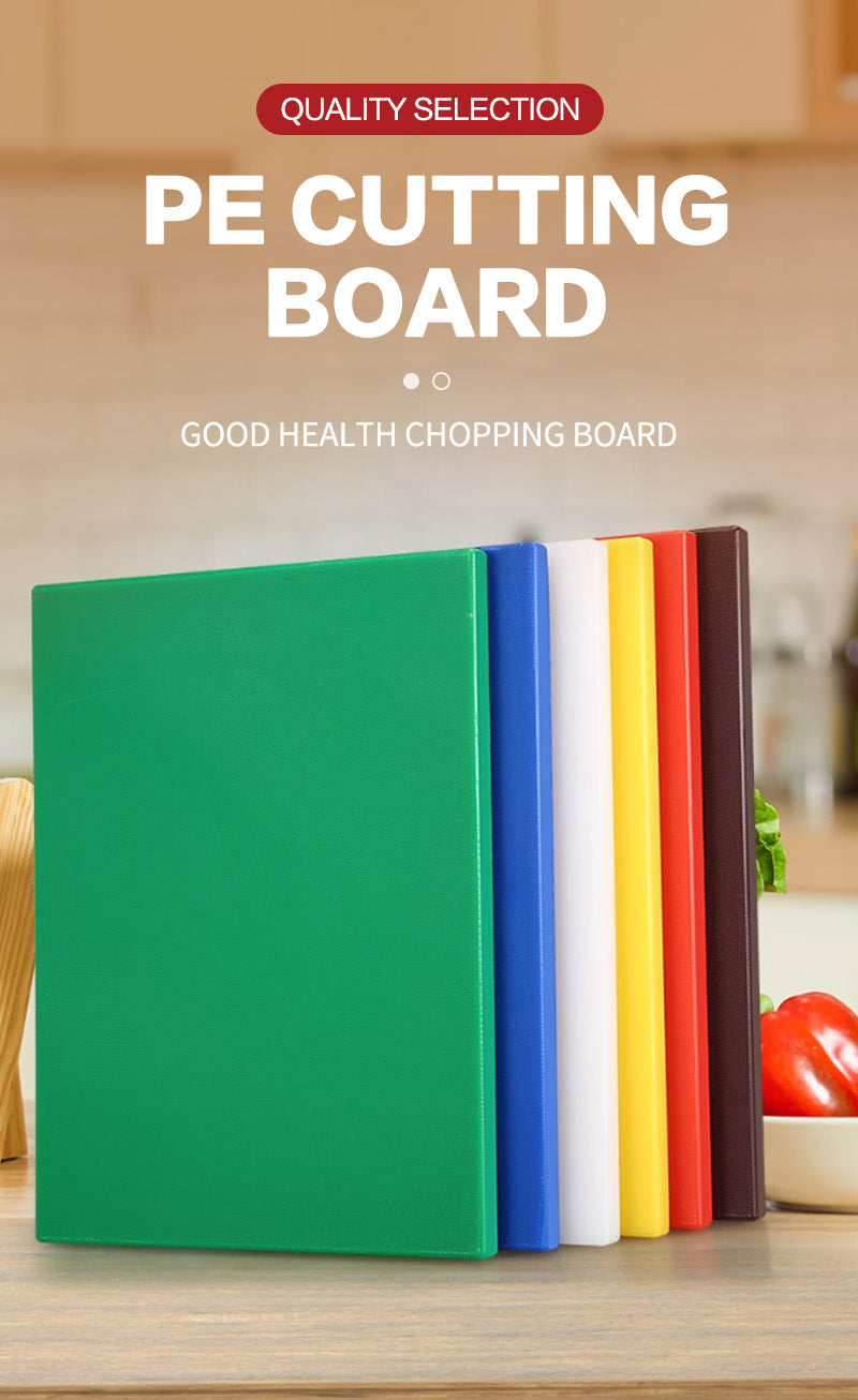 White plastic cutting board(square)