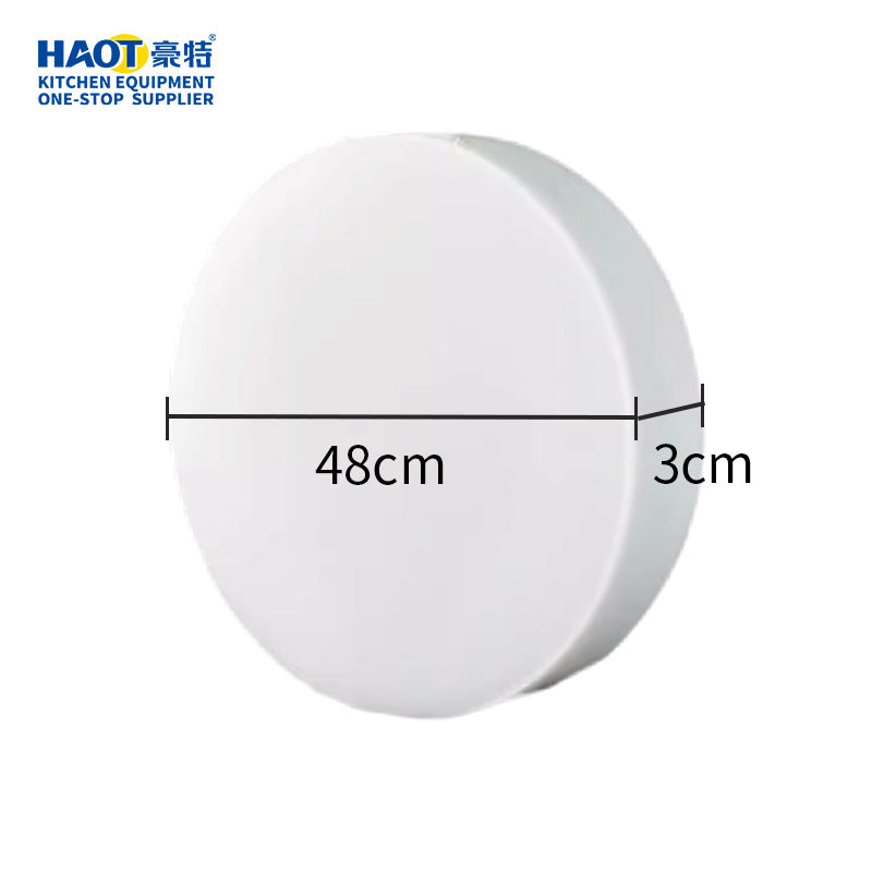 White plastic cutting board