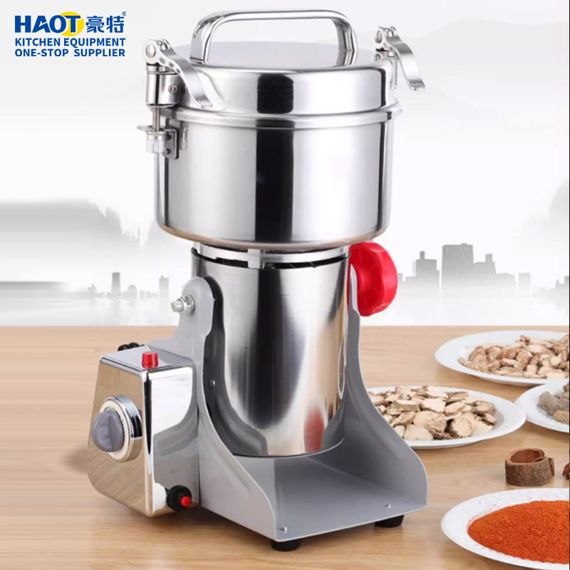 Commercial Powder Grinder for Dry Spice 1000g Flour Grinder