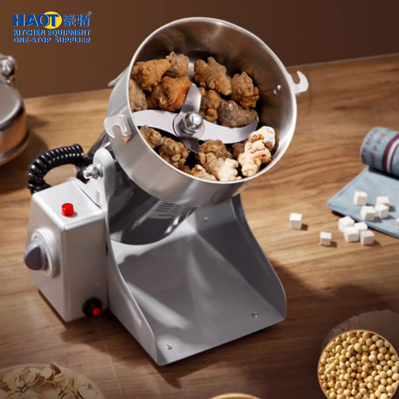 Commercial Powder Grinder for Dry Spice 1000g Flour Grinder