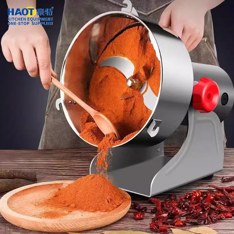 Commercial Powder Grinder for Dry Spice 1000g Flour Grinder