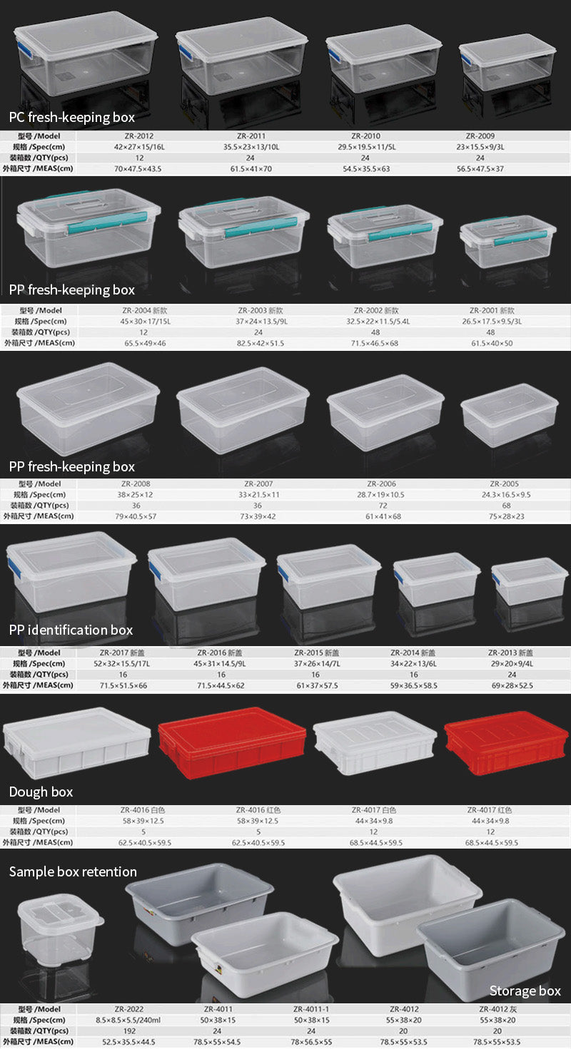 American professional PC material GN food pot (1/1 size)