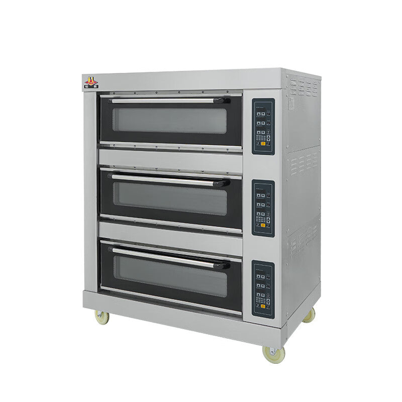 Commercial high-capacity temperature controlled electric oven pizza oven