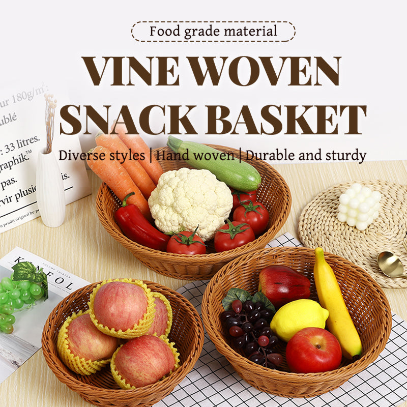Round Vine Basket