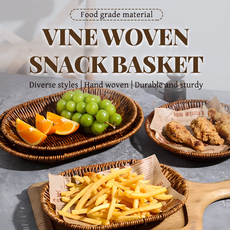 Circular flat bottomed deep basket HT-734