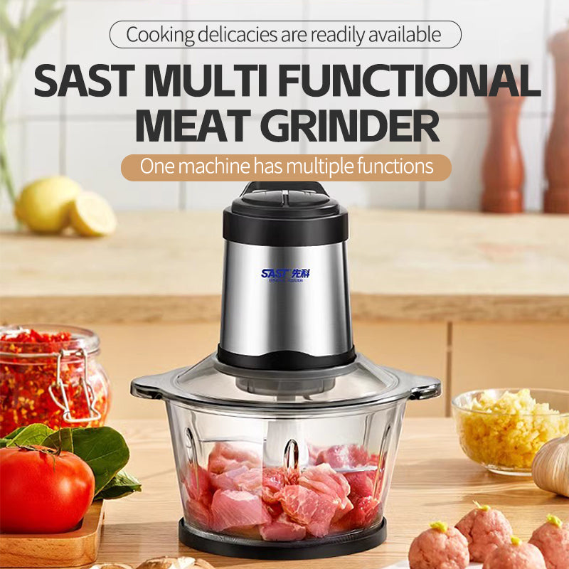 Household electric meat grinder