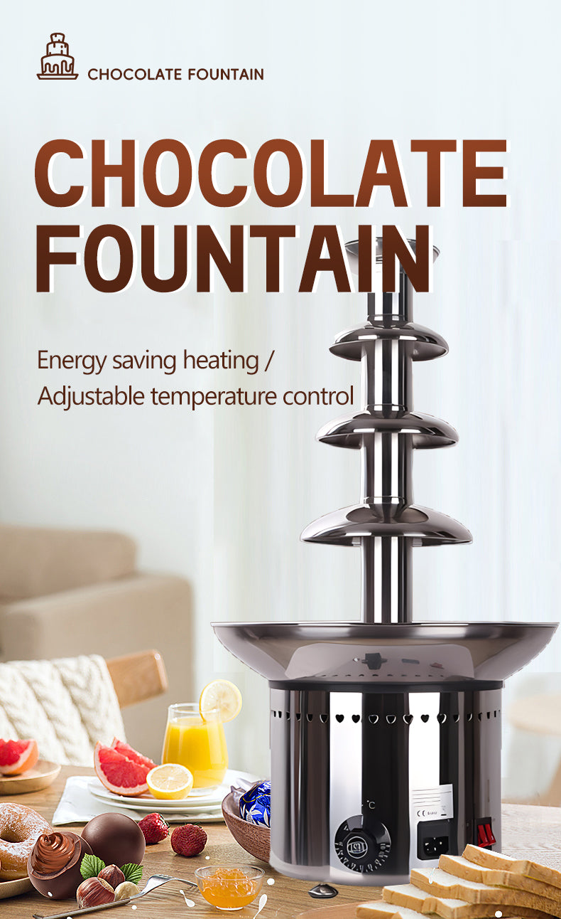 Four layer chocolate fountain machine(ANT-8060)