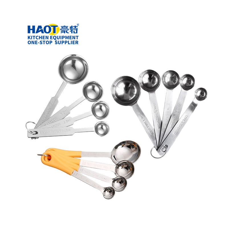 Stainless steel measuring spoon