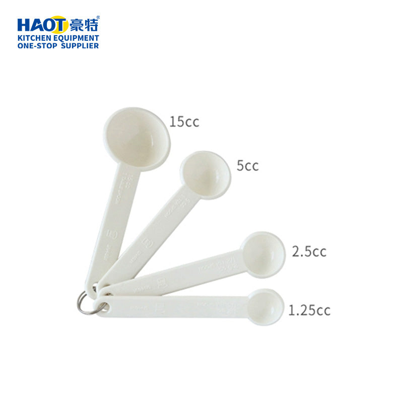 Plastic measuring spoon
