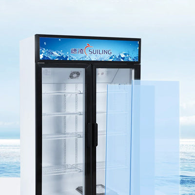 Sui Ling double-door vertical display cabinet LG4-860M2F-E