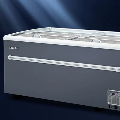 Combined island cabinet with front and rear sliding doors, model (SD/SC-1020BYQA)