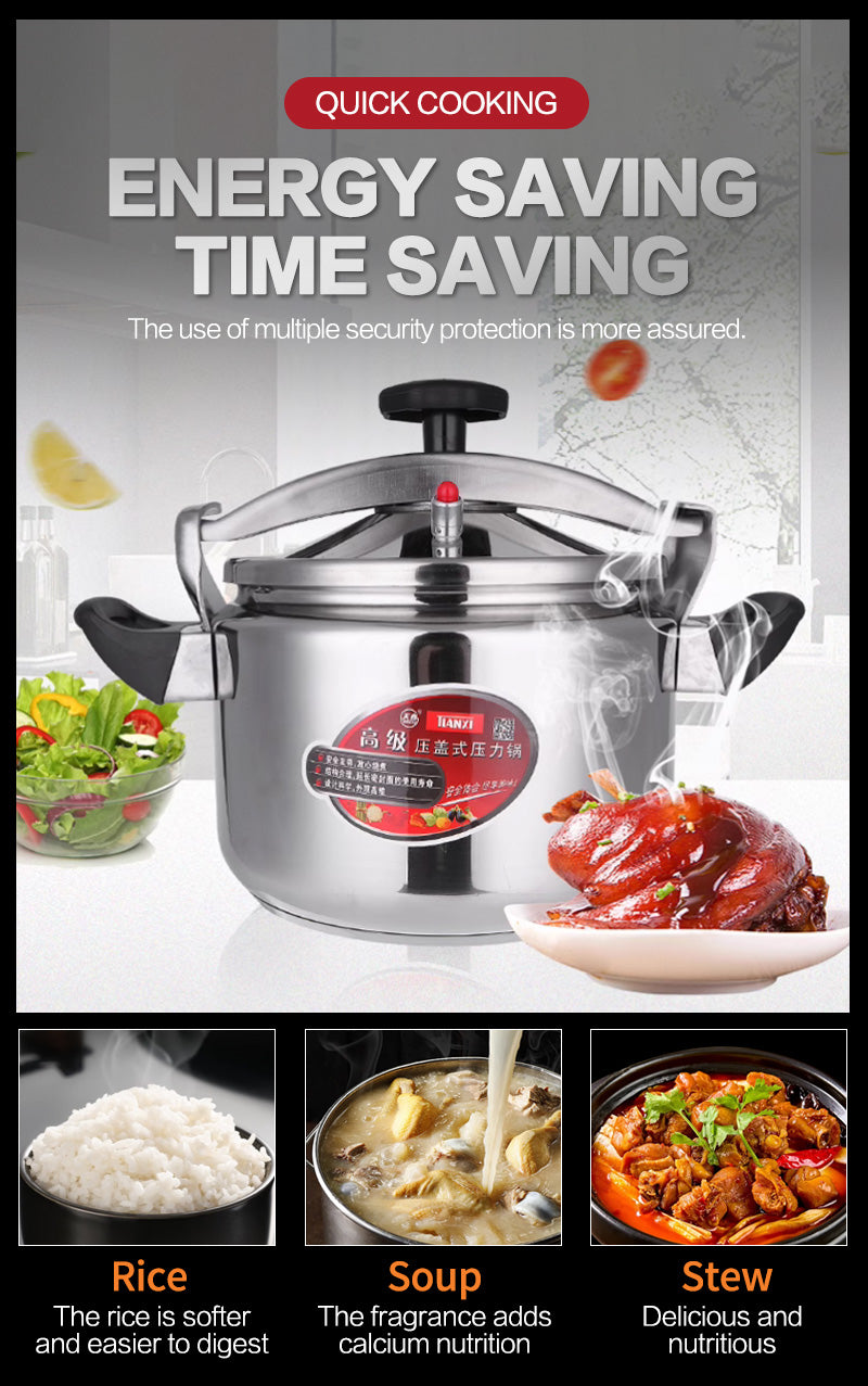 Stainless steel explosion-proof pressure cooker (CS24cm 7L)