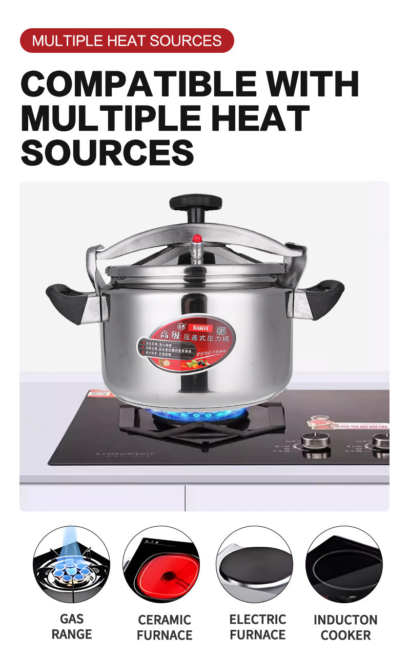 Stainless steel explosion-proof pressure cooker (CS24cm 7L)