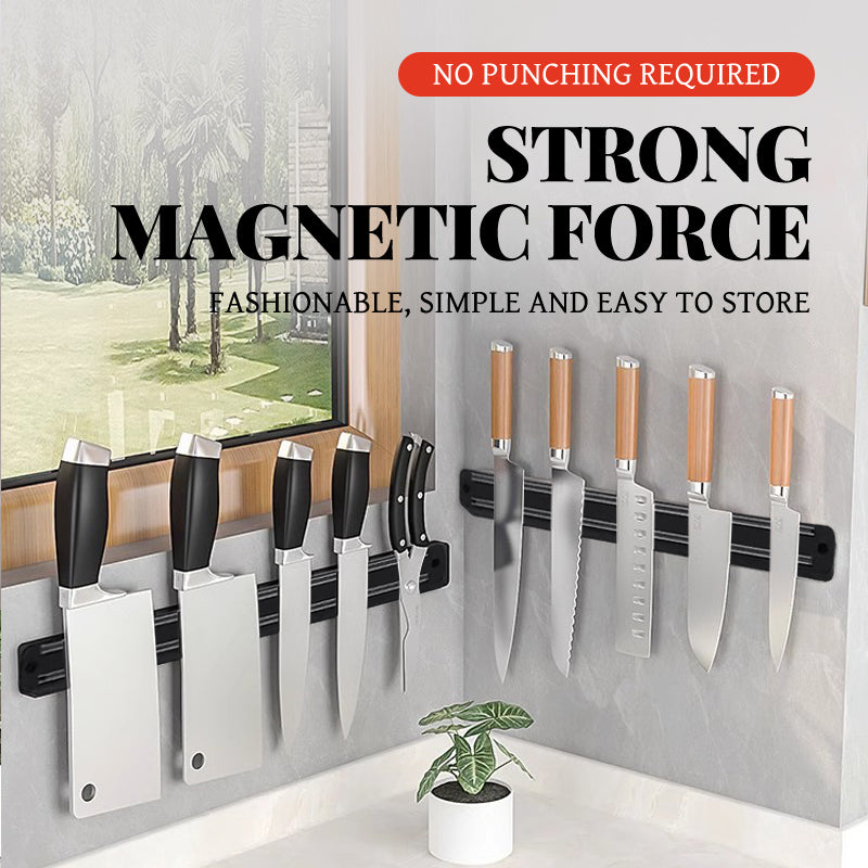 No-drill magnetic knife holder (60cm)