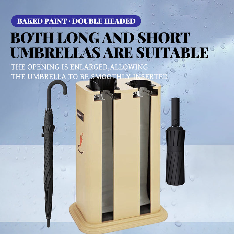 Stainless steel luxury double head automatic umbrella storage machine