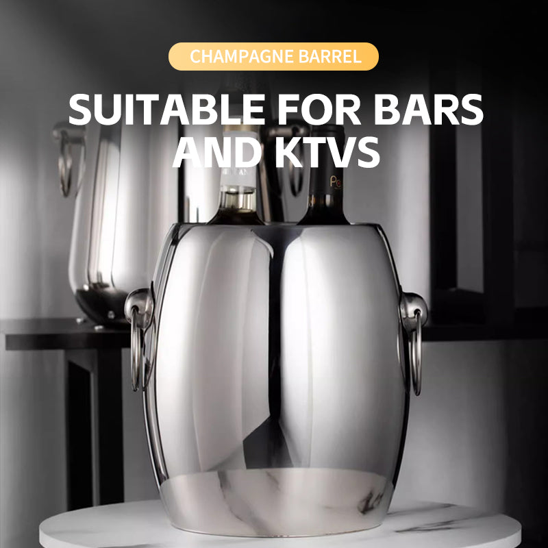 French double-layer insulated ice bucket 11918D