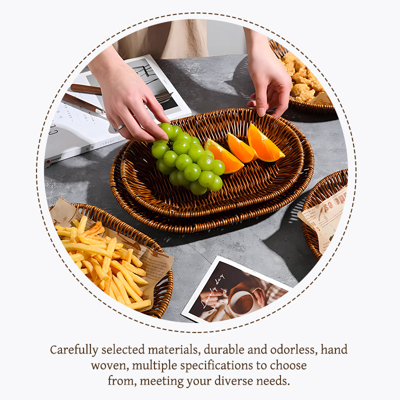 Egg shaped flat bottomed snack plate HT-740