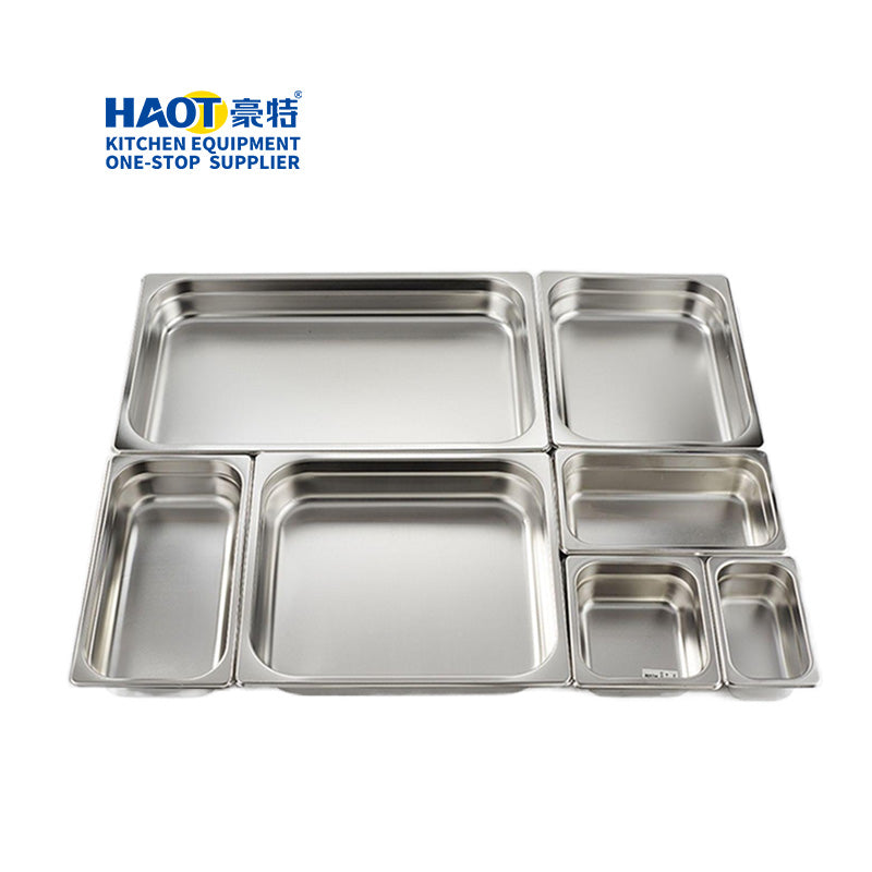 European style professional stainless steel GN food pot (1/3 size)