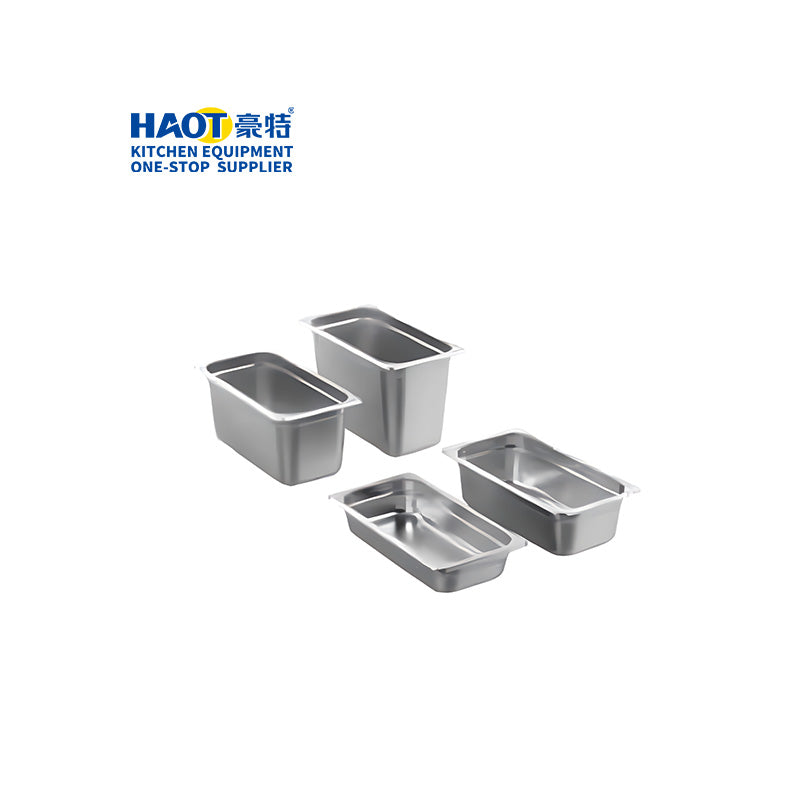 European style professional stainless steel GN food pot (1/3 size)
