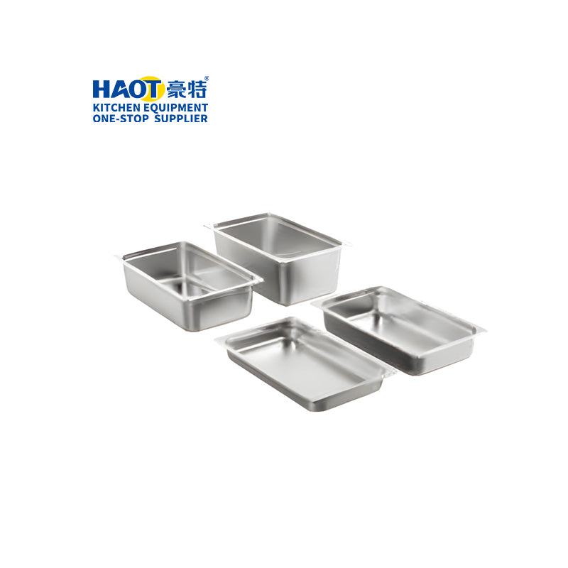American style professional stainless steel GN food pot (1/4 size)