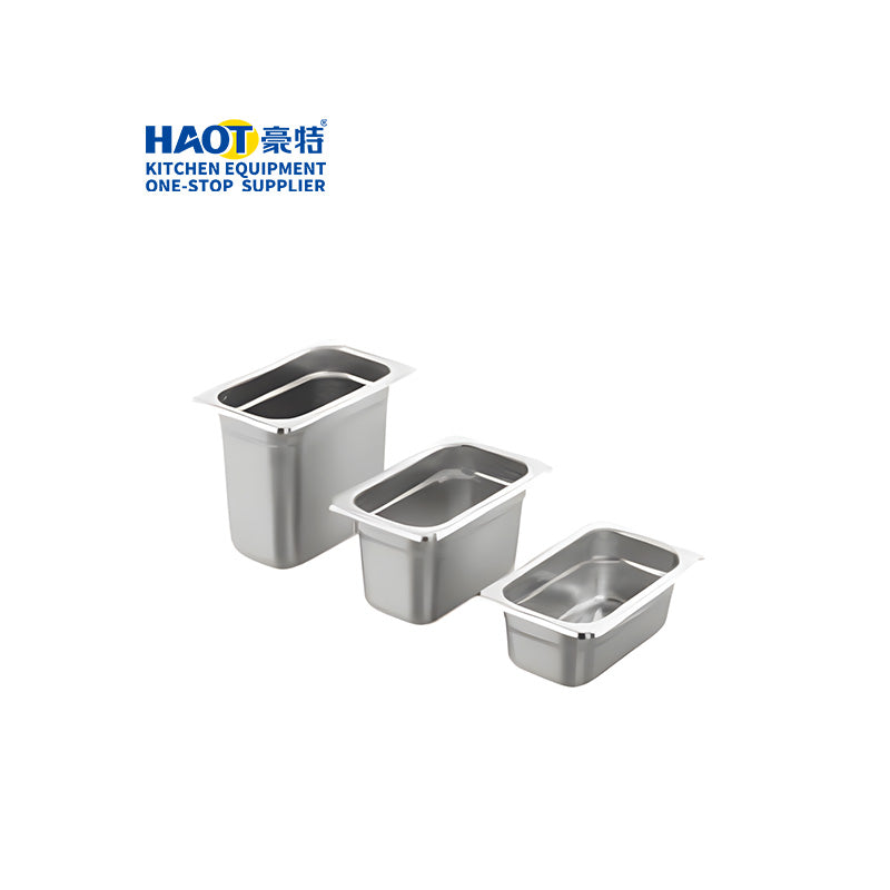 American style professional stainless steel GN food pot (1/9 size)