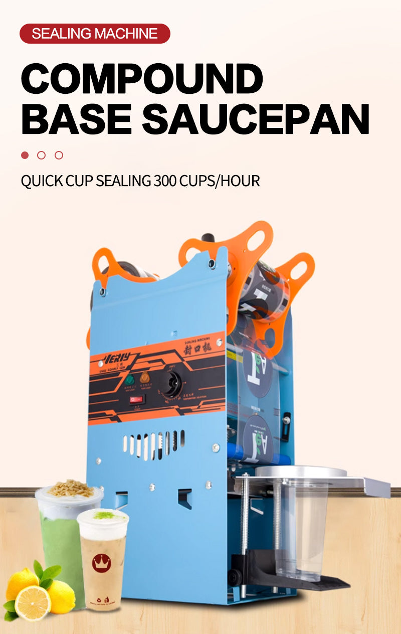 Manual sealing machine(Suitable for tall cups)